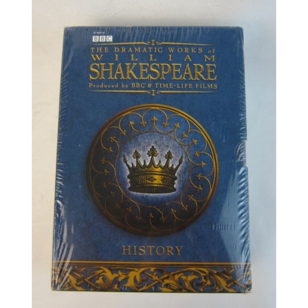 The Dramatic Works of William Shakespeare: History DVD Box Set Time Life -Sealed